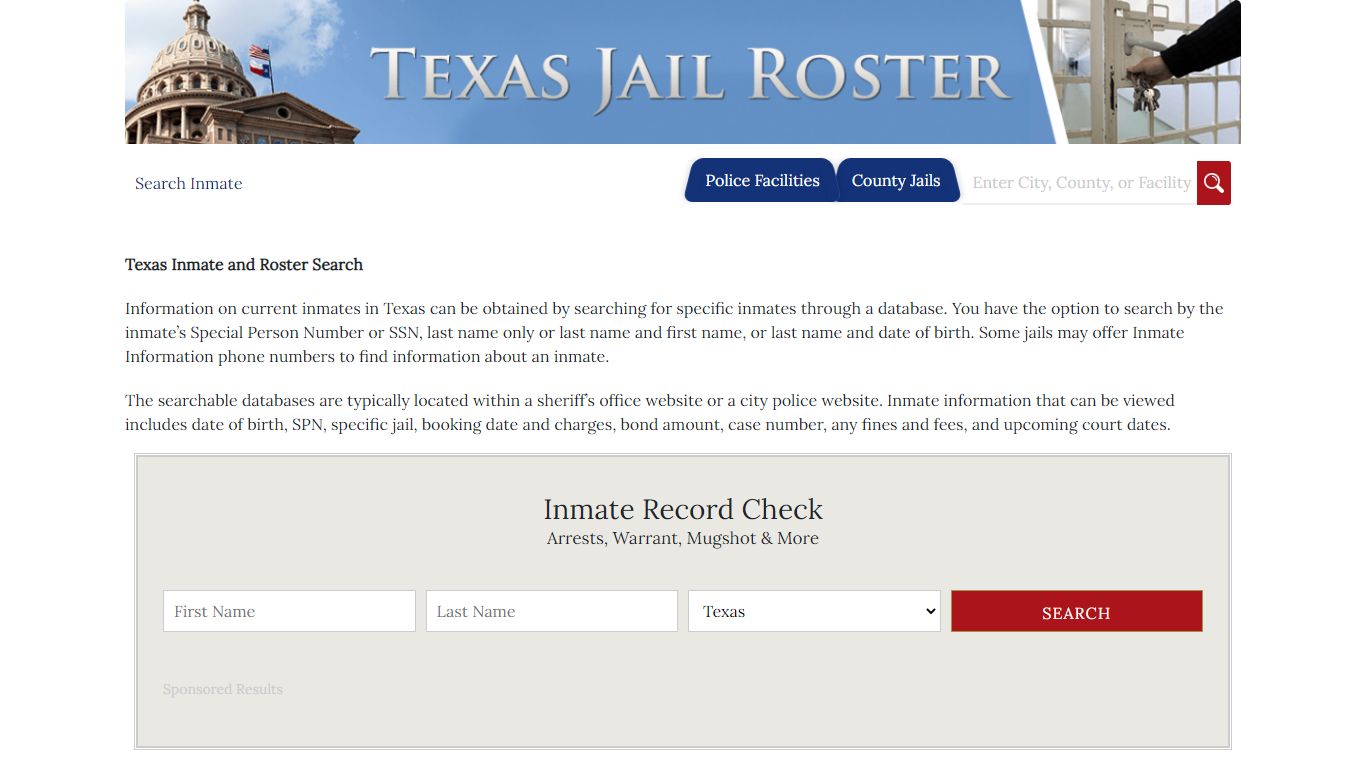 Stephens County Jail Inmates | Jail Roster Search